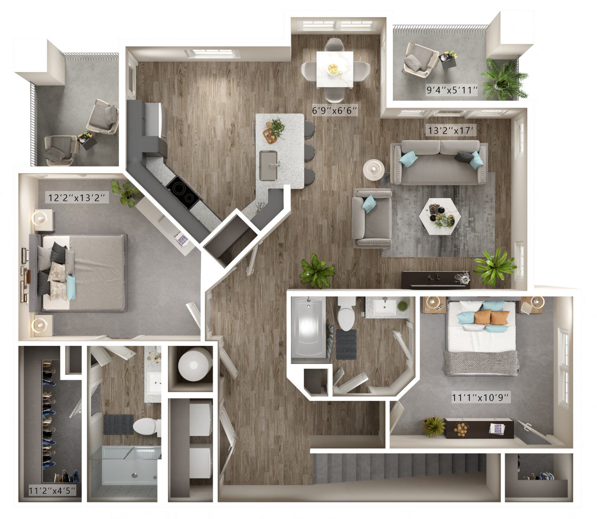 Upper Rosemont floor plan